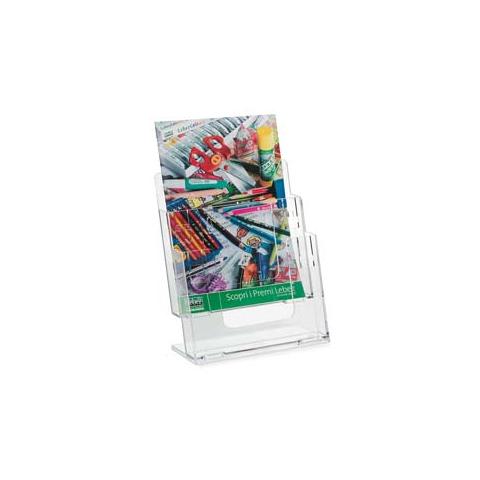 confezione da 3 pezzi - portadepliant componibili 2 tasche a5 da banco e parete art. 5031 - Foto 1