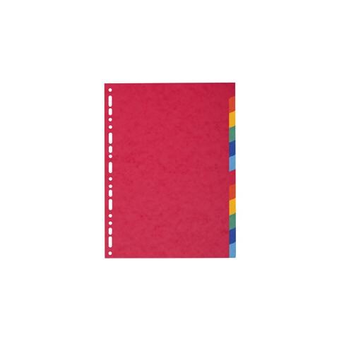 separatore a4-maxi a 12tacche in cartoncino riciclato 220gr forever - Foto 1