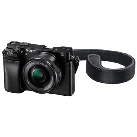 Copertura per Camera Digitale in Pelle Nero LCSEBEB. SYH - Foto 2