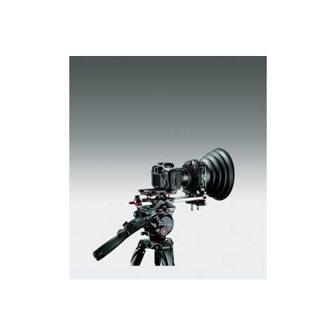 Kit Supporto Fotocamera con Filtro per Treppiede Nera 2.4 kg MVA512WK - Foto 2