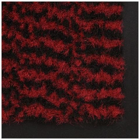 Tappeto Antipolvere Trapuntato Rettangolare 60x90cm Rosso - Foto 2