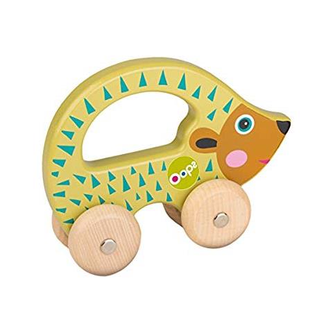 17008.24 Gioco In Legno Con Ruote, Multicolore, 19 X 17 X 6.5 Cm - Foto 2