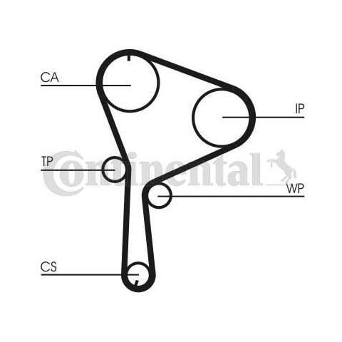 Cinghia Dentata Ct1064 - Foto 1
