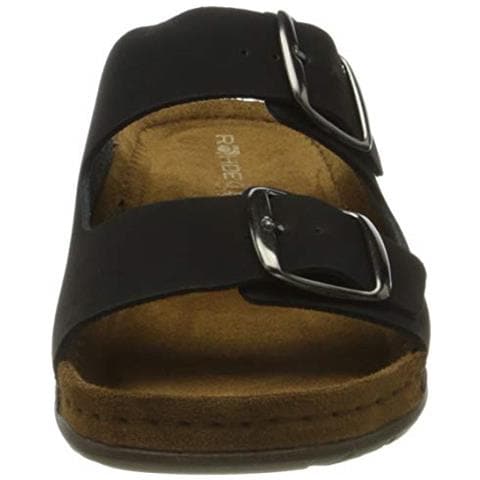 Rodigo-40, Ciabatte Donna, Nero (black 90), 39 Ue - Foto 4