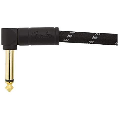 Deluxe Serie Cavo Patch - 6 Pollici - Ang Ang - Confezione Da 2 - Nero Tweed - Foto 3