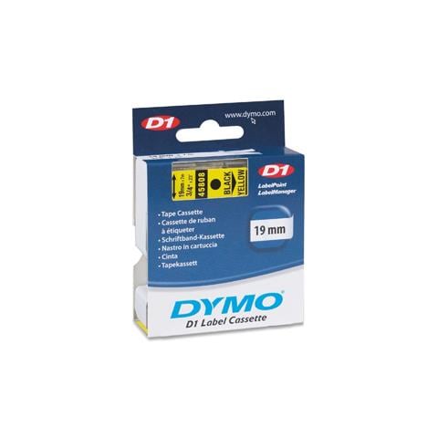 Nastro etichetta 45808 - 19,05 mm Larghezza x 7,01 m Lunghezza - 1 Ciascuno - Poliestere - Trasferimento termico - Giallo - Foto 1