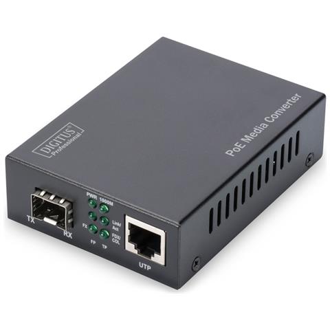 DN-82140 1000Mbit / s Nero convertitore multimediale di rete - Foto 1