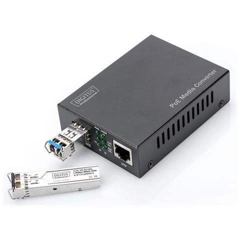 DN-82140 1000Mbit / s Nero convertitore multimediale di rete - Foto 2