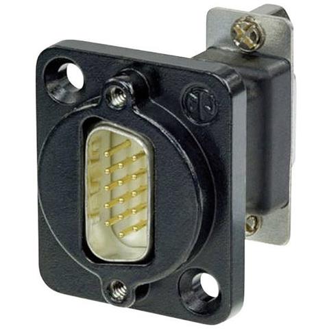 NADB15MF-B cavo di interfaccia e adattatore D-SUB Nero - Foto 1