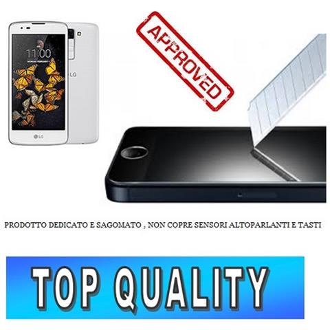 Tempered Glass Screen Protector Pellicola Vetro Temprato Lg K8 Lte - Foto 1