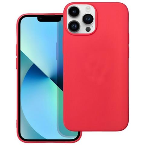 Forcell Custodia Tpu Silicone Cover Soft-case Per Apple Iphone 14 Red - Foto 1