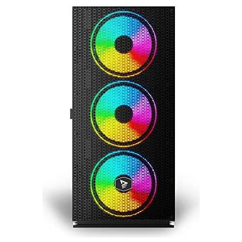 Case Raptor X1 Midi Tower Micro-ATX / Mini-ITX 2 Porte USB 2.0 1xUSB 3.0 Colore Nero. - Foto 1