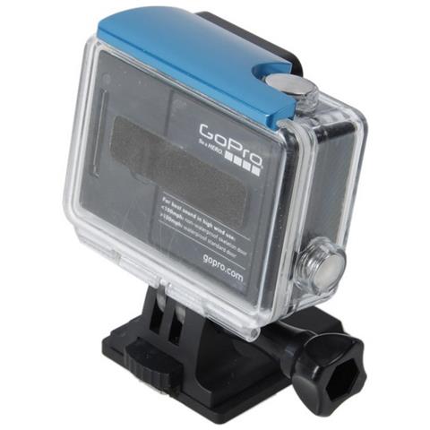 Back Door Clip In Alluminio Per Chiusura Case Per Gopro Hd Hero 3 Plus - 4 Blu - Foto 4