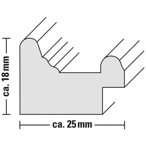 Rustic Blu Cornice Per Foto Singola - Foto 1