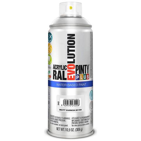Vernice Spray Evolution M199 Mat A Base D'acqua 300 Ml Incolore - Foto 1