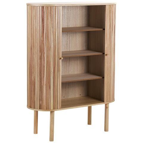 Armadio Manara Legno Di Paulownia Marrone Chiaro - Foto 2