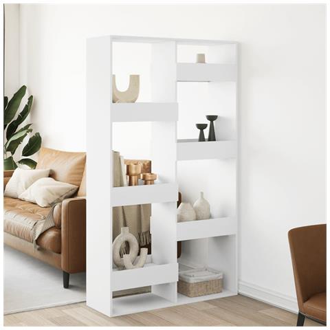 Divisorio Bianco 100x33x175 Cm In Truciolato - Foto 1