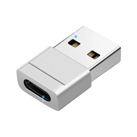 Adattatore Compatto Da Usb A Tipo C - Argento Moonlight, Confezione Da 2 - Foto 2
