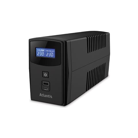 UPS A03-S1000P One Power 1000VA 600W Line Interactive AVR Display LCD - Foto 1