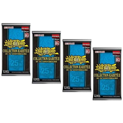 Set Di 4 Carte Da Collezione Raro Ii 25° Anniversario, Multicolore - Foto 1