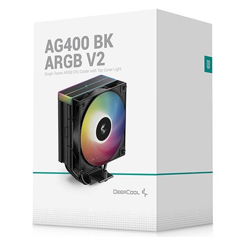 AG400 BK ARGB V2 Circuiti integrati Ventilatore 12 cm Nero 1 pz - Foto 6