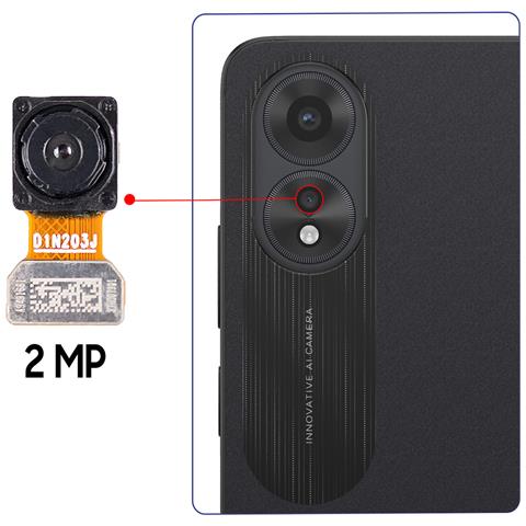 Fotocamera Posteriore Per Oppo A38 2mp Con Sensore Di Profondità Connettore X327 - Foto 2