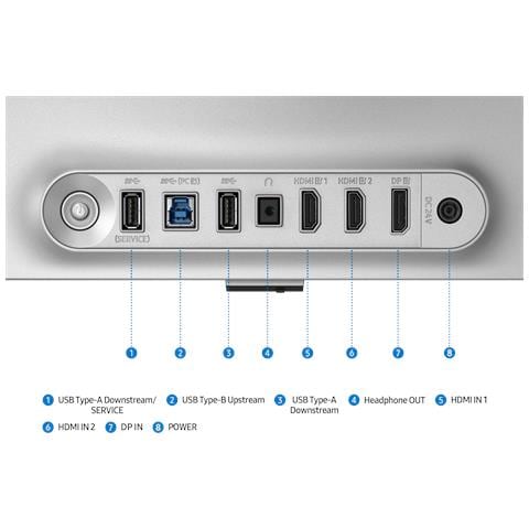 Monitor 27" OLED Flat LS27FG812SUXEN 4K Ultra HD Tempo di risposta 0.03 ms - Foto 17