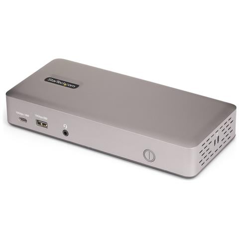 Docking Station USB4 per Tre Monitor, Dock USB-C Multi Display HDMI /DisplayPort 4K 60Hz, Ricarica Laptop 100W, porta Ethernet 2.5GbE, Plug & Play - Foto 1