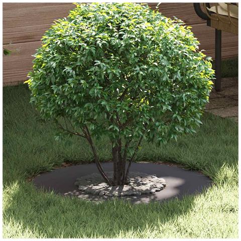 Anello piatto per albero Nero Ø30 / 60 cm Acciaio - Foto 2