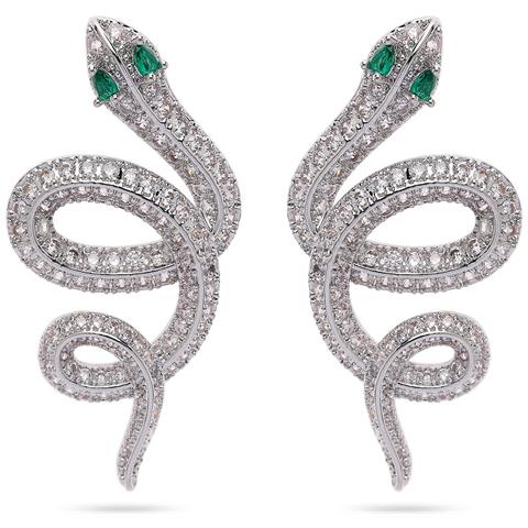 Orecchini Serpente Color Argento - Foto 5