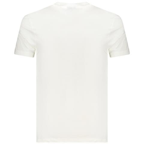 MAGLIETTA DA UOMO A MANICHE CORTE NORVEGIA 1963 BIANCA - Colore: Bianco, Taglia: 2XL - Foto 2