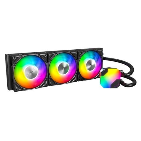HyperFlow ARGB 360 Processore Raffreddatore di liquidi tutto in uno 12 cm Nero 1 pz - Foto 1