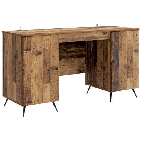 Scrivania Legno antico 142,5 x 50 x 75 cm Legno ingegnerizzato - Foto 1