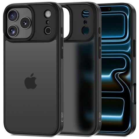 Custodia Opaca Nera Per Iphone 17 Pro - Foto 1