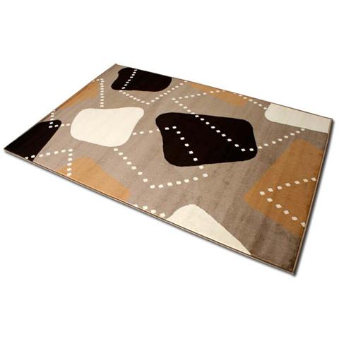 Tappeto moderno per arredo interno camera e salotto misura 120 x 170 beige - Foto 2