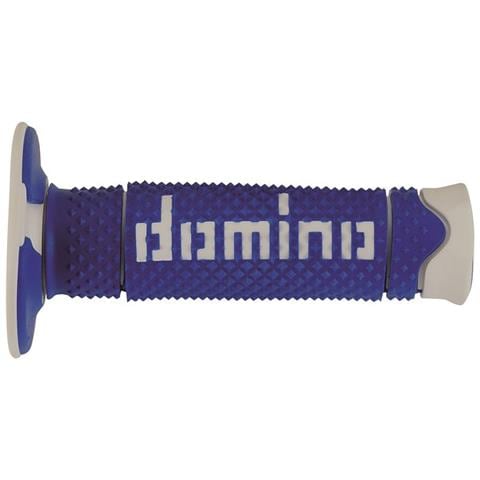 Manopole Off-road Blu / bianco - Foto 4