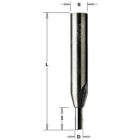 Fresa Tagli Diritti Z2+1 Hwm S=8x33 D=3x10x55 Dx 174.030.11 - Foto 1
