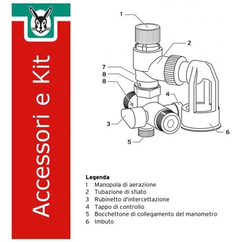 0020060434 Kit Gruppo Sicurezza Per Bollitori, Fino A 200 L - Foto 1