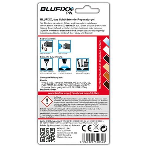 Light Curing Repair Gel - Complete Kit For Metal, Glas & Stone - Refill Stick Redbrown - Foto 2