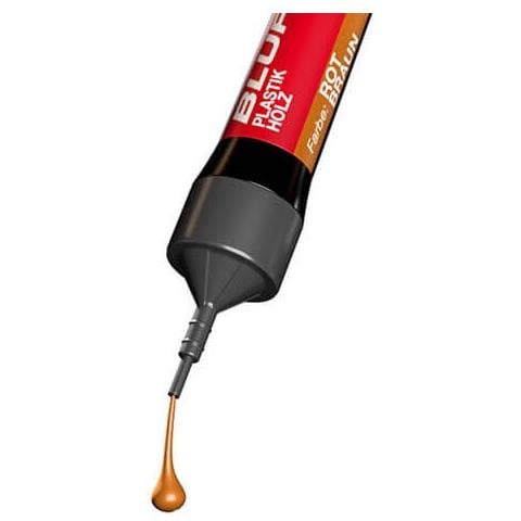 Light Curing Repair Gel - Complete Kit For Metal, Glas & Stone - Refill Stick Redbrown - Foto 4