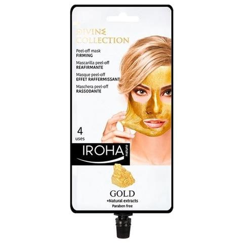 Maschera Viso Staccabile Color Oro - Foto 3