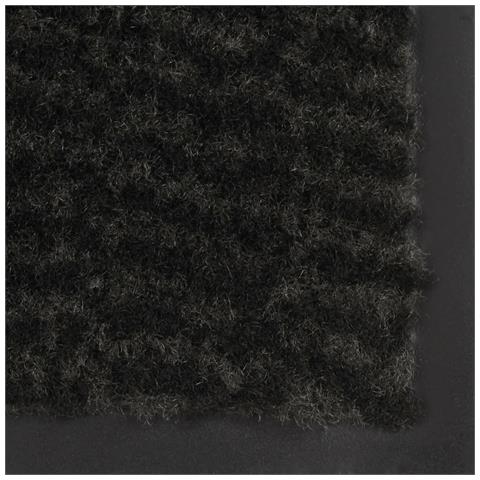 Tappeto Antipolvere Trapuntato Rettangolare 40x60cm Nero - Foto 2