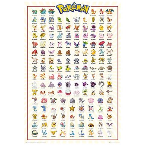 Pokemon - Kanto 151 (poster Maxi 61x91,5 Cm) - Foto 1