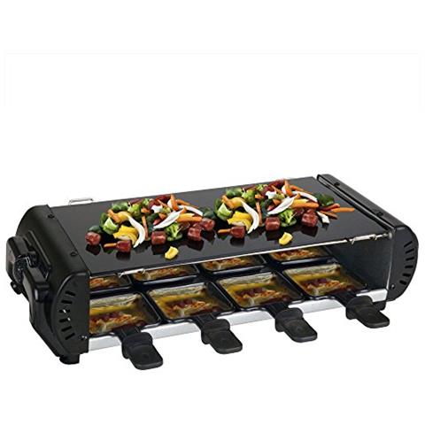 , Set Da Raclette In Vetro E Ceramica Per 8 Persone. - Foto 3