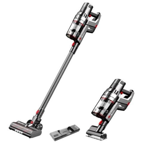 P11 Scopa Ricaricabile e Lavapavimenti senza Sacco Potenza 450 W Colore Grigio - Foto 2