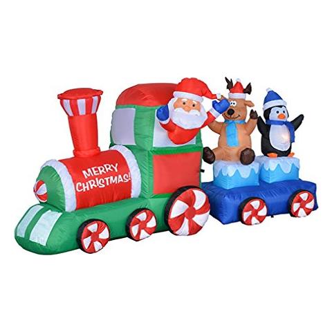 Maiale con cappello di Babbo Natale Lanterne Ornamenti di