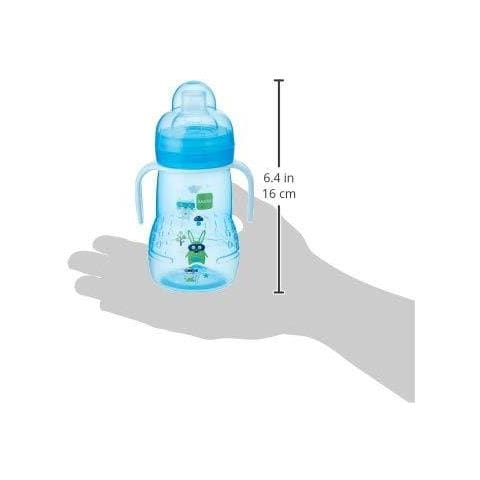 Trainer 220 Ml Tazza Per Beb Adatto Dalla 4 Mesi Trainer Cup Per Alcol Indipendente Spill-free Bambino Cup Blu (disegni Possono Variare) - Foto 2