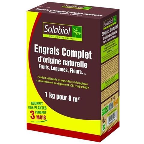 Fertilizzante Completo - Scatola Da 1 Kg - Uab - Foto 1