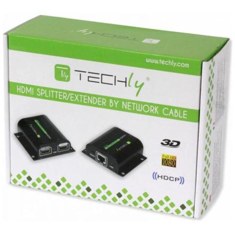 Extender Splitter Hdmi Con Ir Su Cavo Cat. 6 Fino A 60m - Foto 3