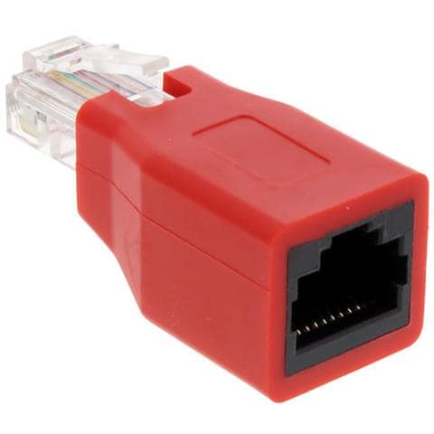 69994K RJ-45 RJ-45 Rosso cavo di interfaccia e adattatore - Foto 1